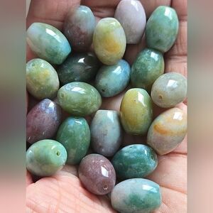 (19) Big Column Agate Beads